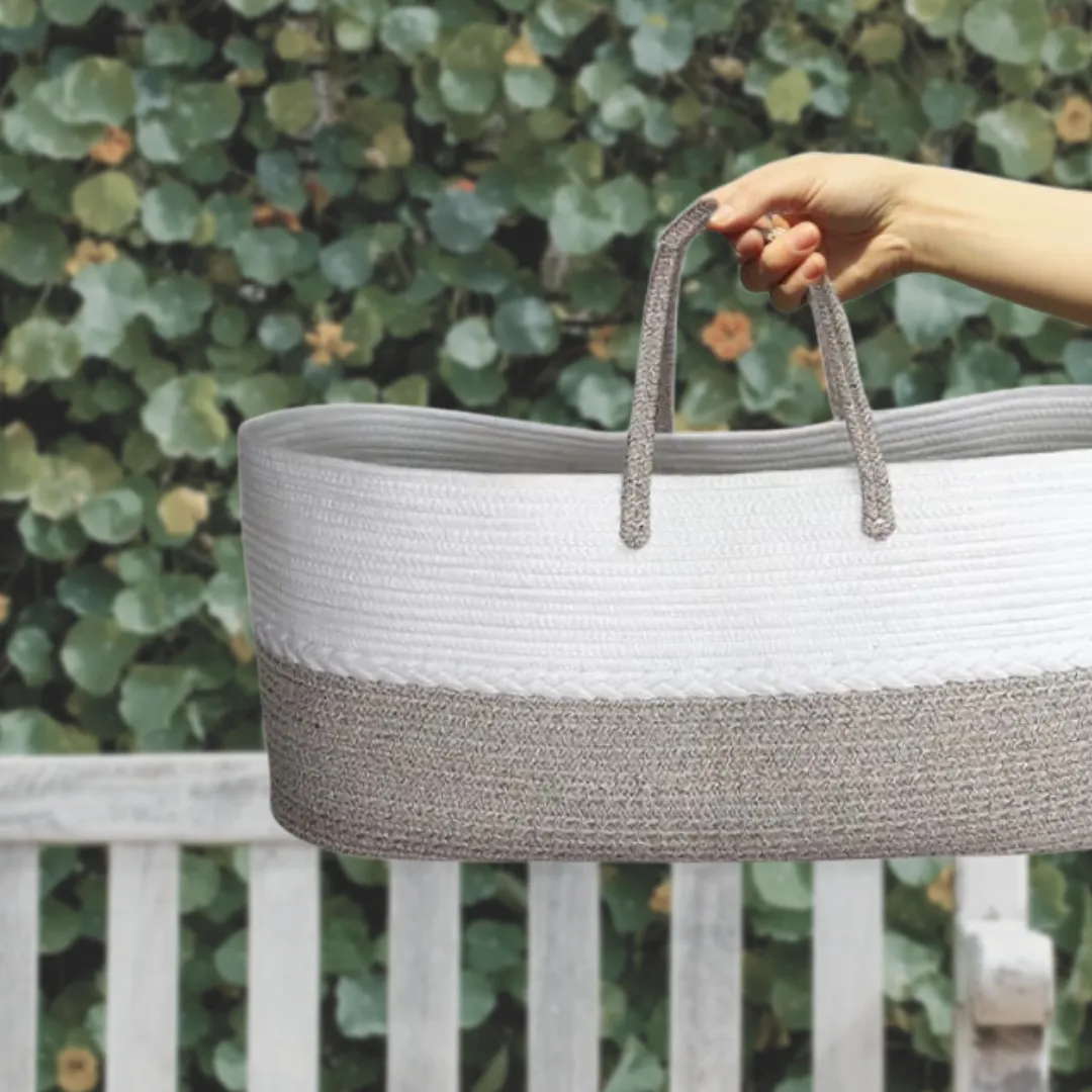 Boho cotton rope multifunctional tote bag - EXTRA LARGE (no dividers)