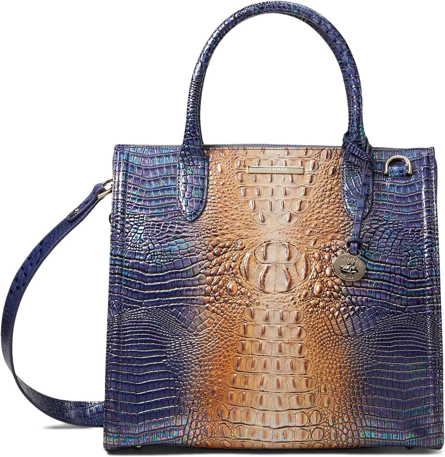 BRAHMIN Ombre Mini Melbourne Caroline Satchel