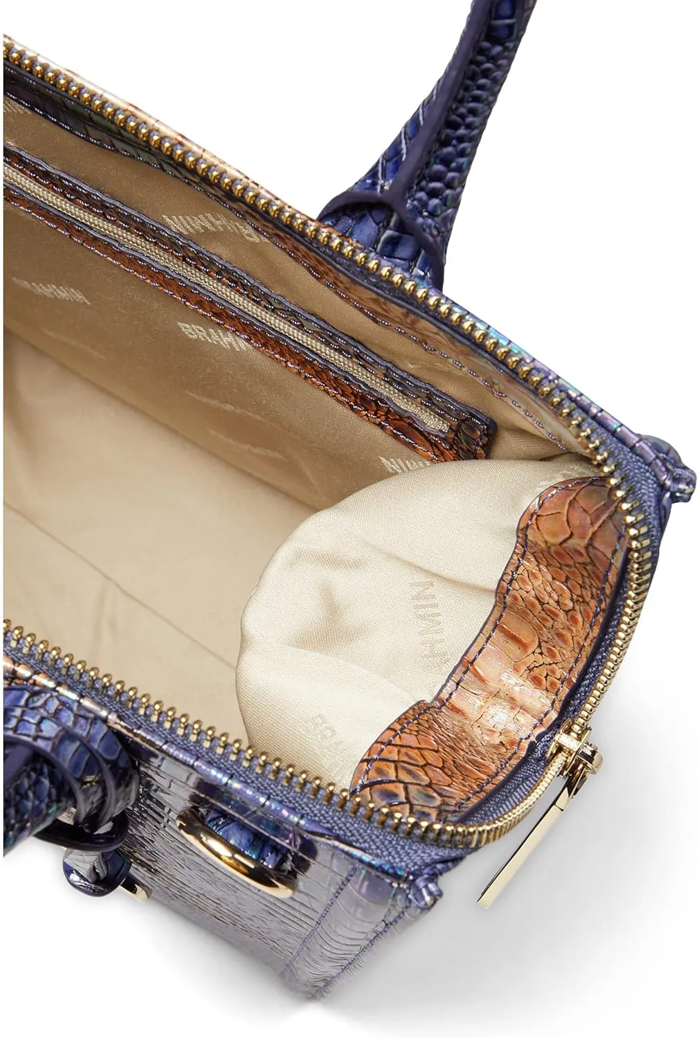 BRAHMIN Ombre Mini Melbourne Caroline Satchel