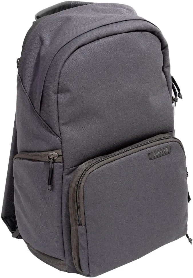 BREVITE - The Jumper - Compact Camera Backpacks for Photographers - A Minimalist & Travel-friendly Photography Backpack Compatible With Both Laptop & DSLR Accessories 18L (Charcoal Gray)