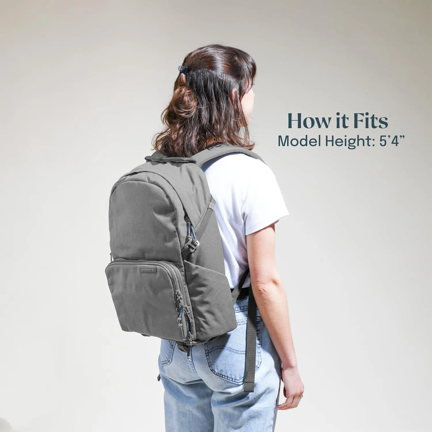 BREVITE - The Jumper - Compact Camera Backpacks for Photographers - A Minimalist & Travel-friendly Photography Backpack Compatible With Both Laptop & DSLR Accessories 18L (Charcoal Gray)