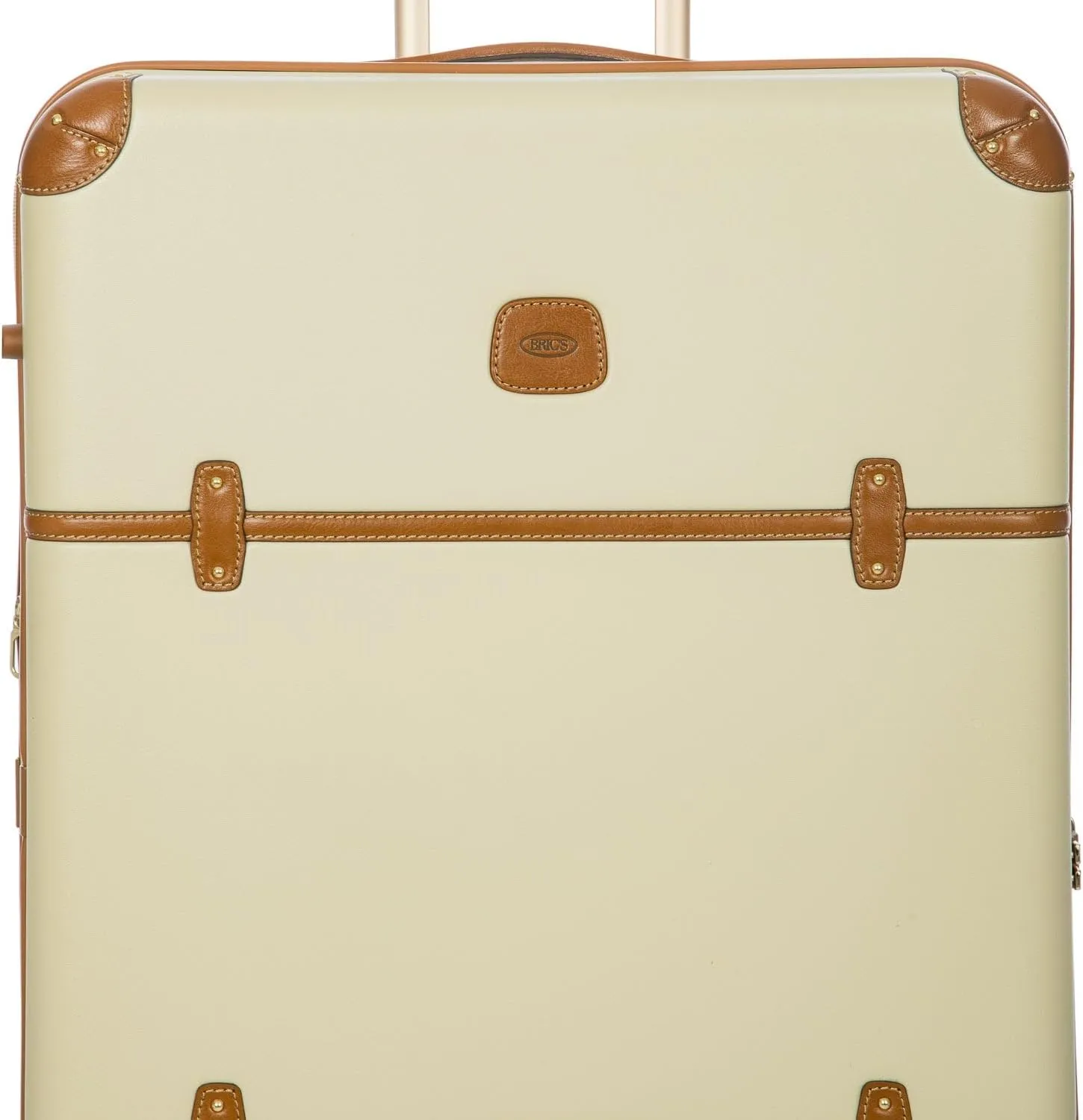 Bric's Bellagio Expandable Spinner Trunk - 30" Carry On Suitcase - TSA Approved Luggage - Cream