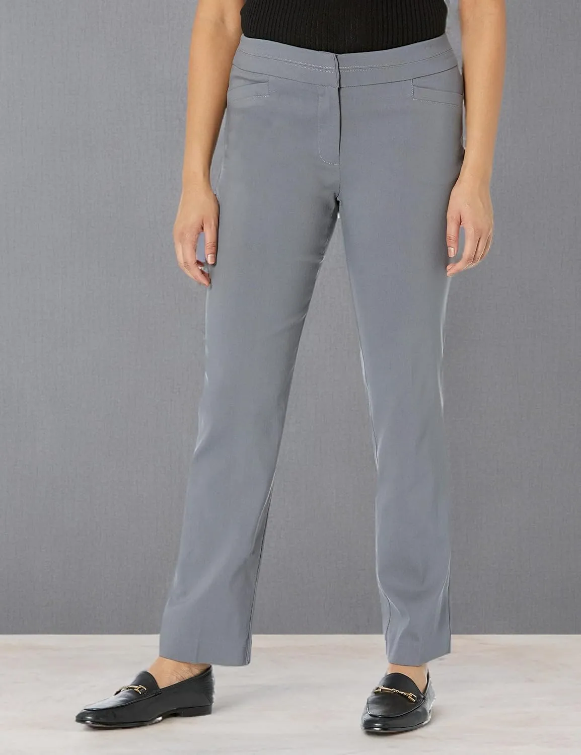 Briggs New York Women's Split Waist Pant