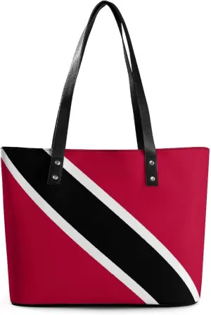 Brittany French Flag Leather Tote Handbag Women Ideal for Casual Outings and Work