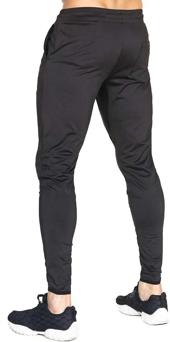 BROKIG Mens Lightweight Gym Jogger Pants,Men's Workout Sweatpants with Zip Pocket