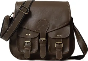 buffalo Leather Crossbody Purse Women Shoulder Bag Satchel Ladies Travel Purse
