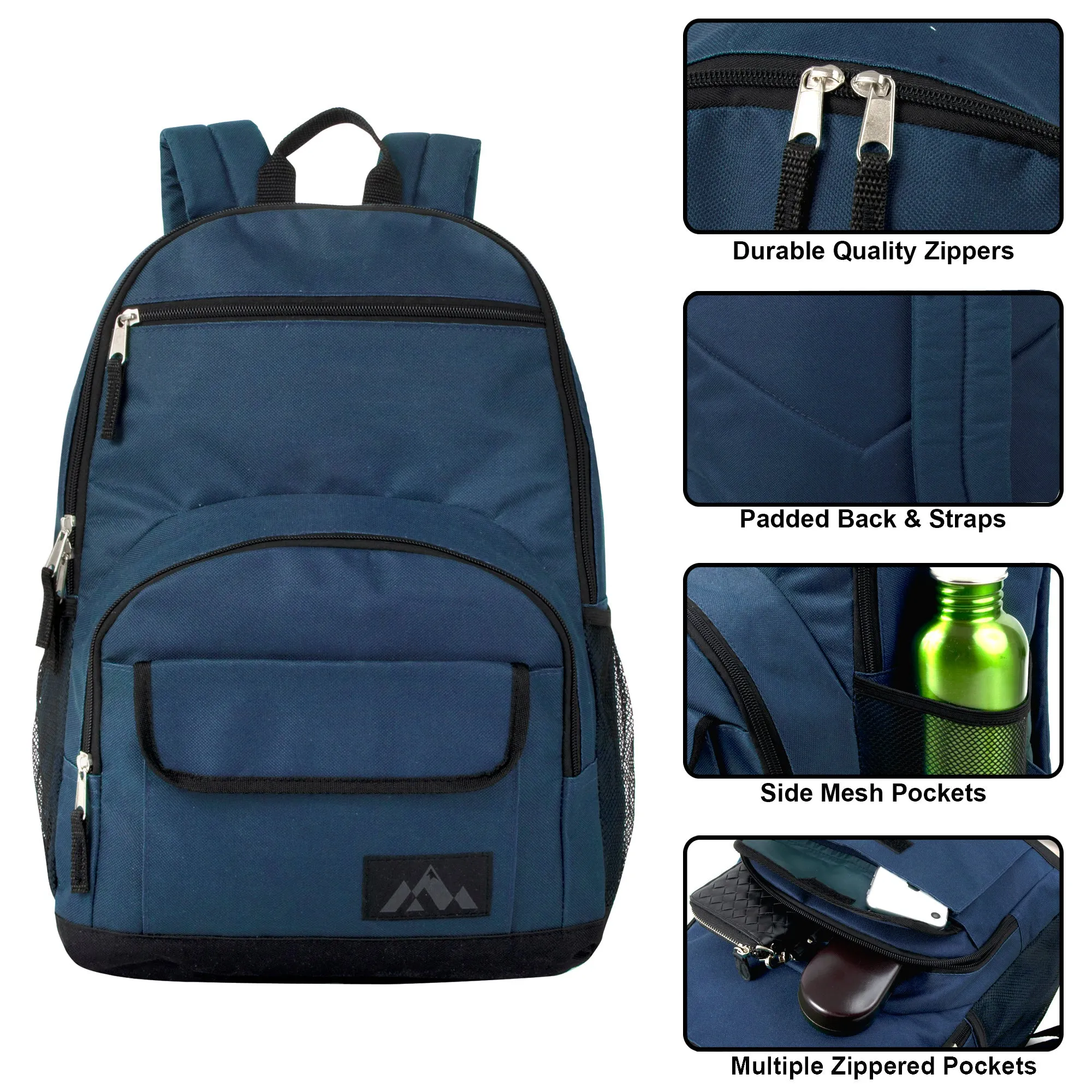 Bulk Multi Pocket Function Backpack Girls & Boys