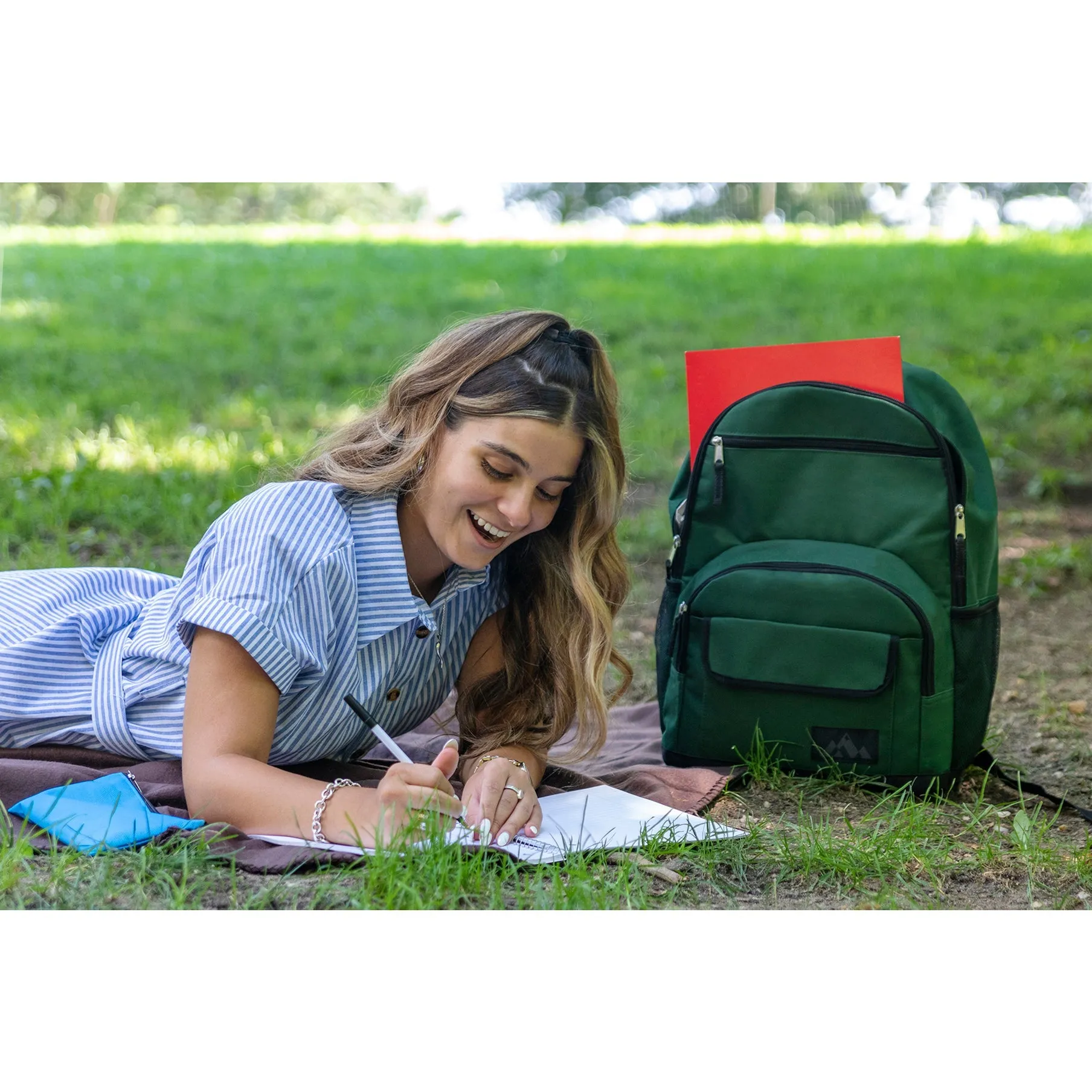 Bulk Multi Pocket Function Backpack Girls & Boys