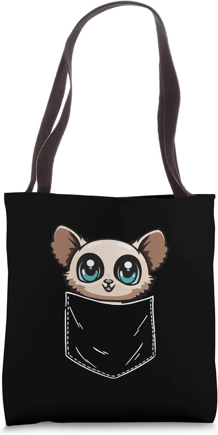 Bush Baby Pocket Tote Bag
