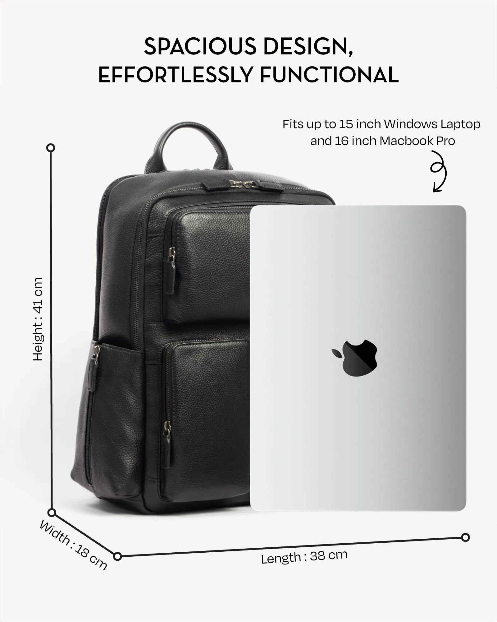 Cairo Backpack - Black