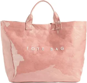 Caistre Women's PVC Tote Handbags Shoulder Bag Winter Fall Fashion Kraft Paper Tote Bag Y2K Large Shopping Bag