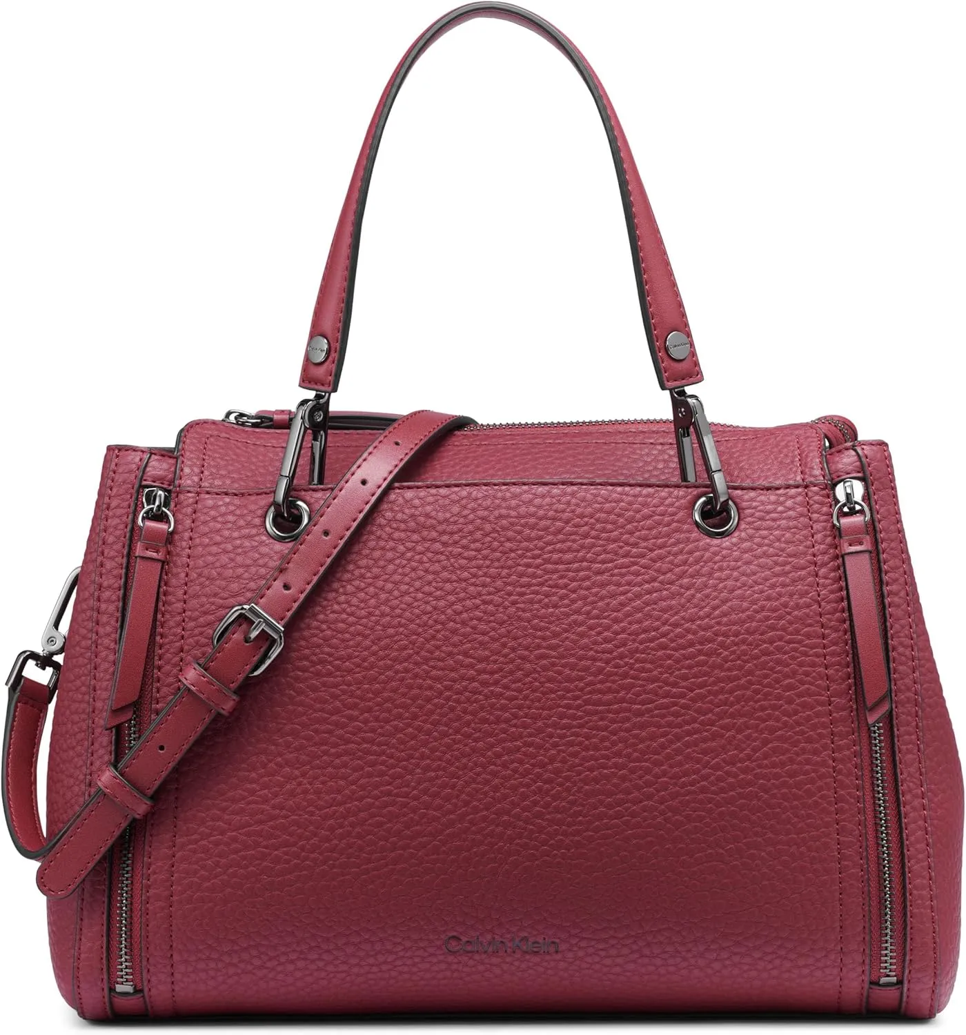 Calvin Klein Bubble Lamb Novelty Organization Satchel