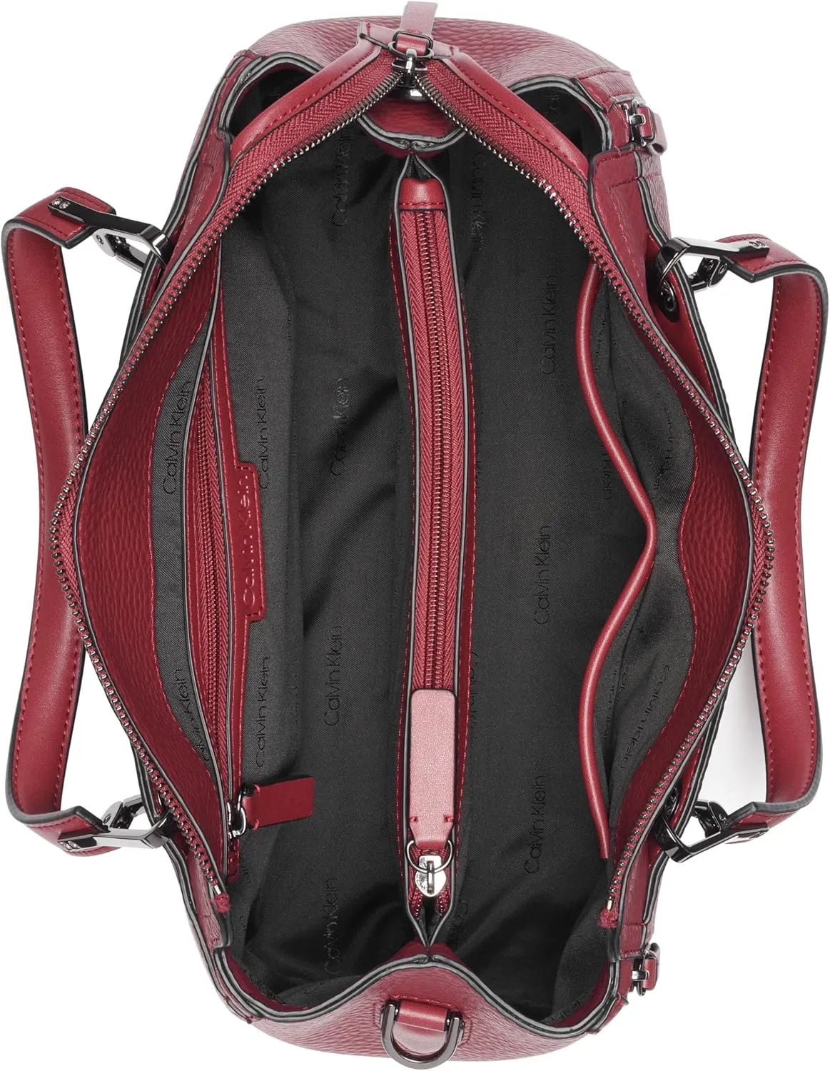 Calvin Klein Bubble Lamb Novelty Organization Satchel