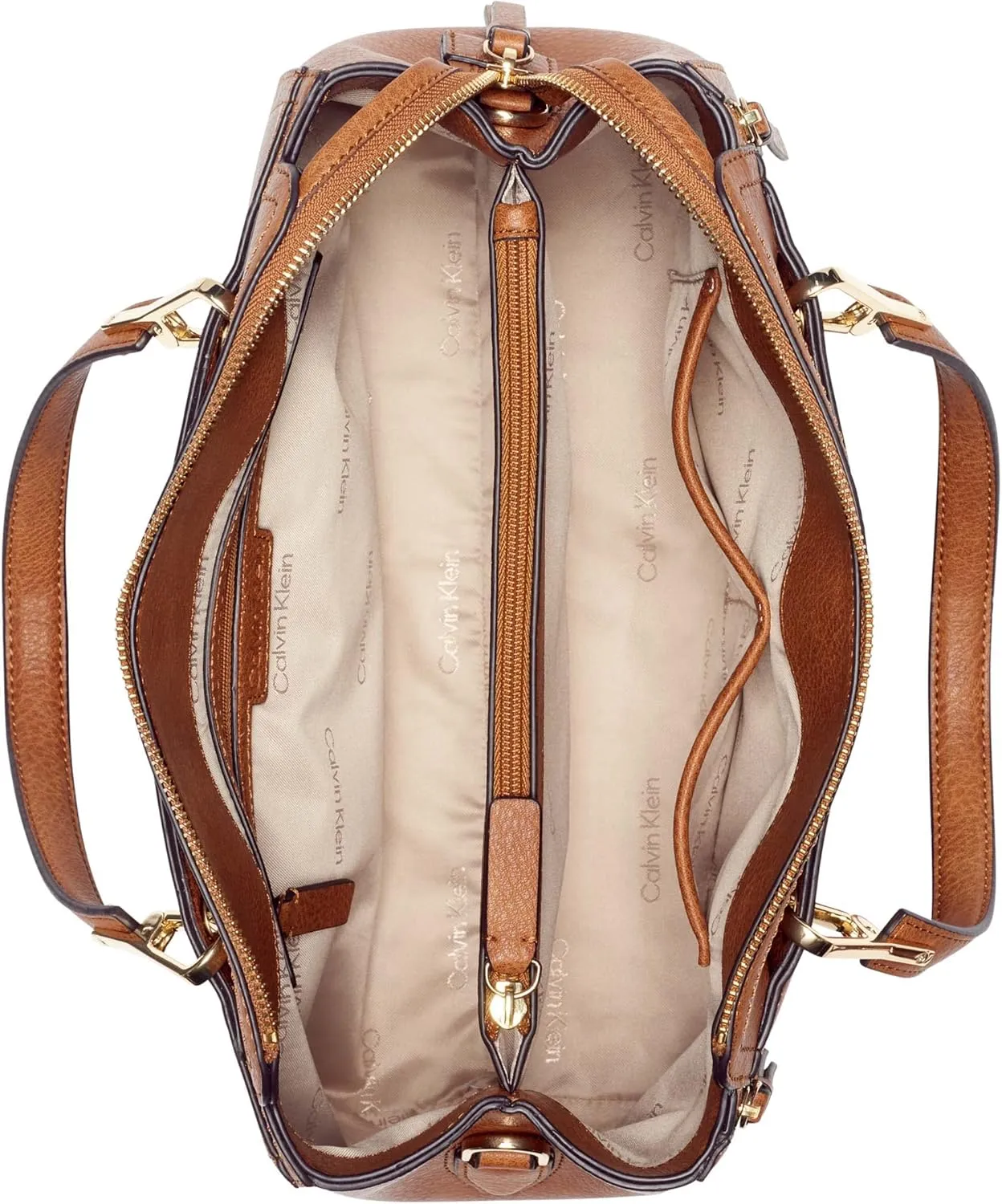 Calvin Klein Bubble Lamb Novelty Organization Satchel