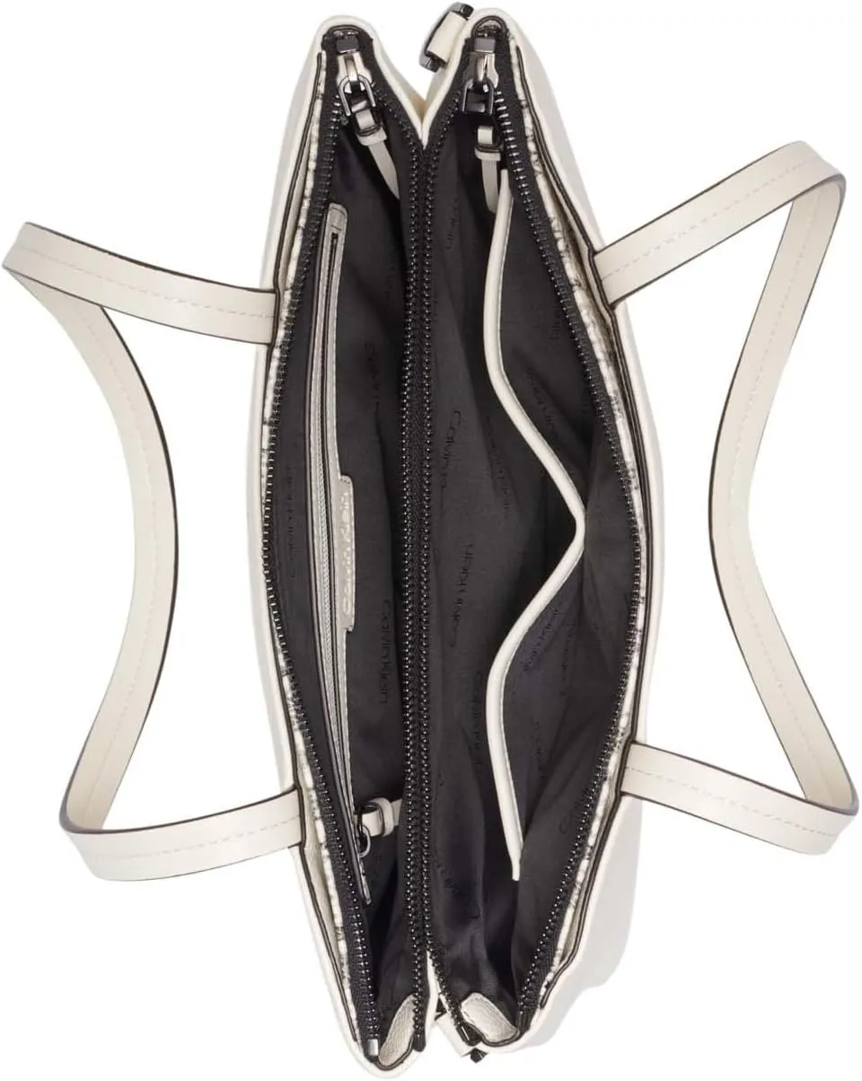 Calvin Klein Chrome Organizational 2 in 1 Tote