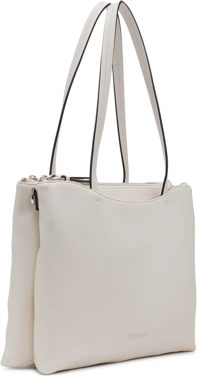 Calvin Klein Chrome Organizational 2 in 1 Tote