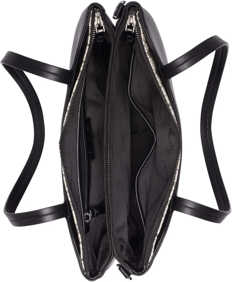 Calvin Klein Chrome Organizational 2 in 1 Tote