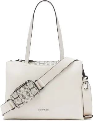 Calvin Klein Chrome Organizational 2 in 1 Tote