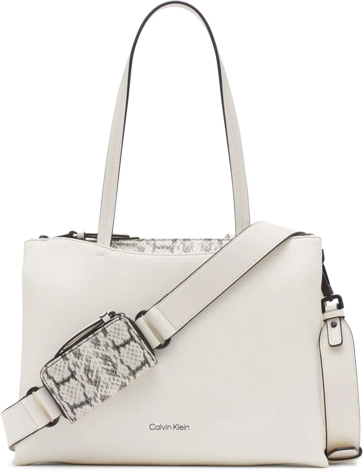 Calvin Klein Chrome Organizational 2 in 1 Tote