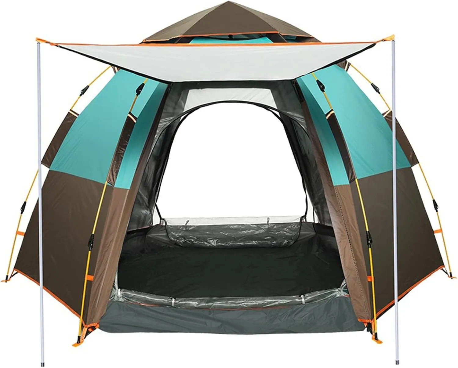 Camping Tent Fully Automatic Camping Tent Waterproof Outdoor Hiking Tent Oxford Cloth Backpacking Tent Outdoor Tool Picnic
