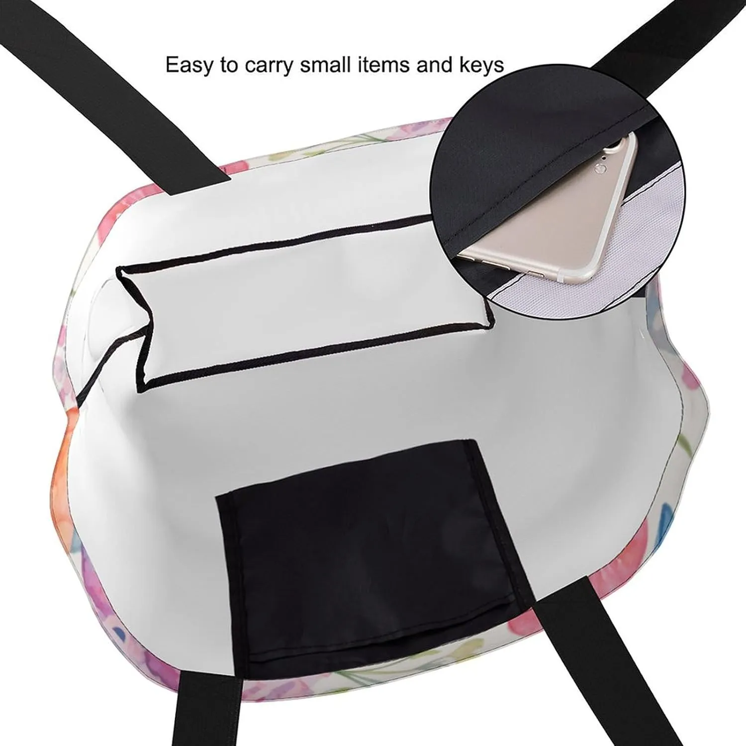 Canvas Tote Bag Large Women Casual Shoulder Bag Handbag Reusable Beach Shopping Grocery Bag For Outdoors
