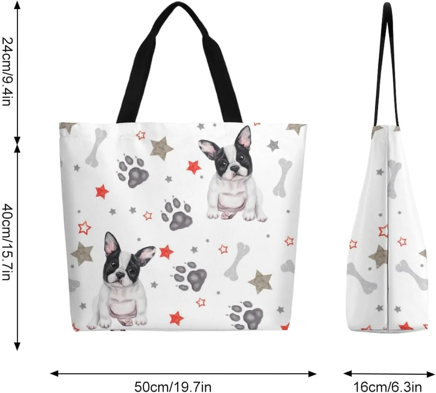 Canvas Tote Bag Large Women Casual Shoulder Bag Handbag Reusable Beach Shopping Grocery Bag For Outdoors