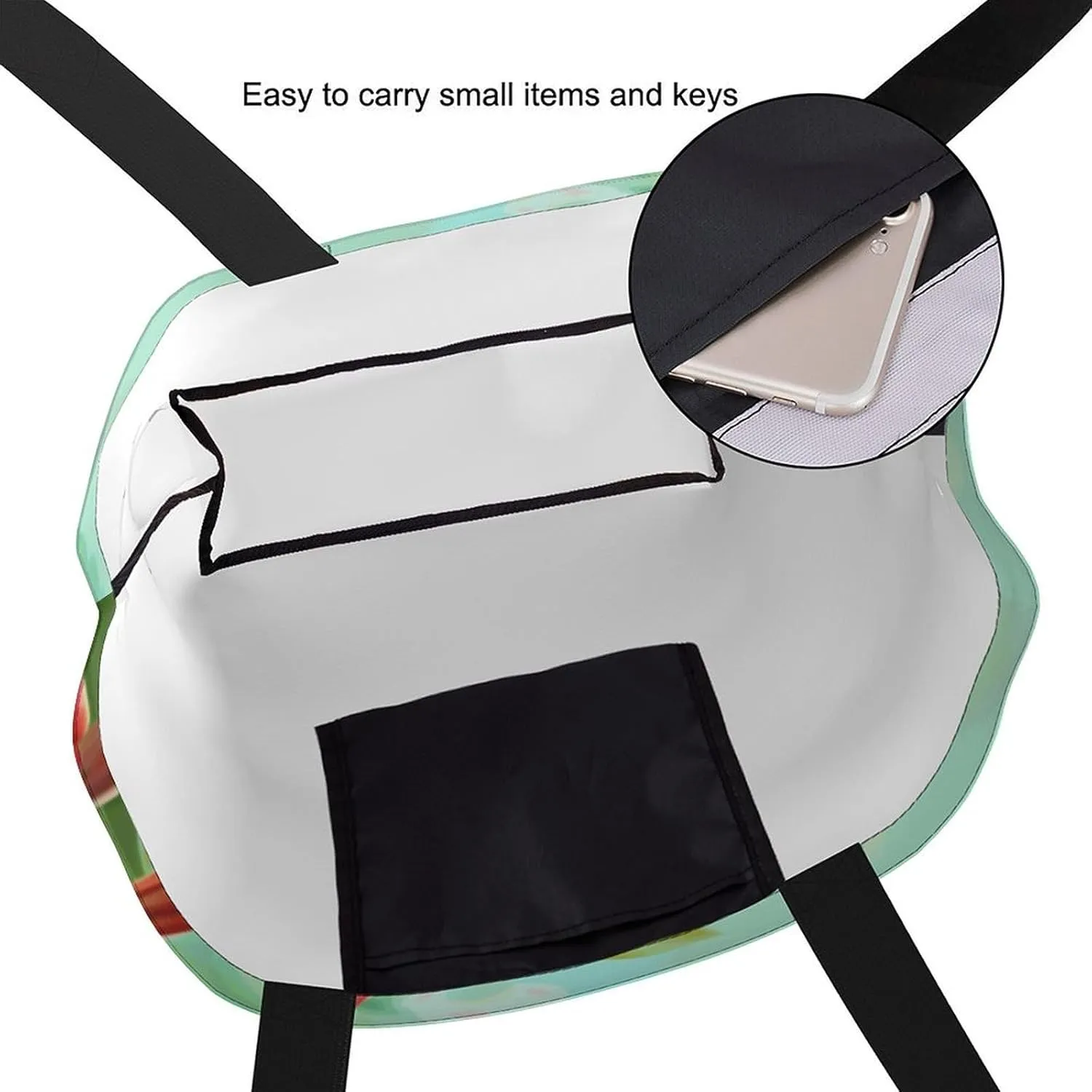 Canvas Tote Bag Large Women Casual Shoulder Bag Handbag Reusable Beach Shopping Grocery Bag For Outdoors