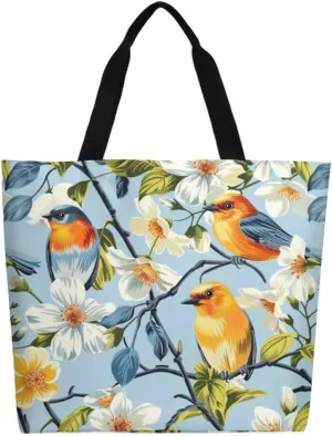 Canvas Tote Bag Large Women Casual Shoulder Bag Handbag Reusable Beach Shopping Grocery Bag For Outdoors