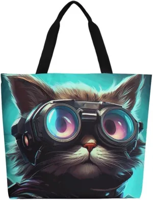 Canvas Tote Bag Large Women Casual Shoulder Bag Handbag Reusable Beach Shopping Grocery Bag For Outdoors