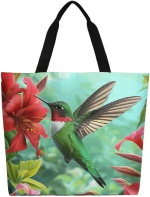 Canvas Tote Bag Large Women Casual Shoulder Bag Handbag Reusable Beach Shopping Grocery Bag For Outdoors