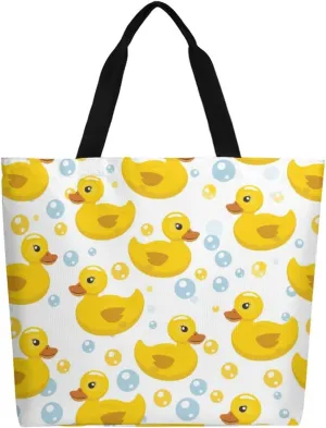 Canvas Tote Bag Large Women Casual Shoulder Bag Handbag Reusable Beach Shopping Grocery Bag For Outdoors
