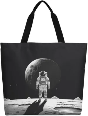 Canvas Tote Bag Large Women Casual Shoulder Bag Handbag Reusable Beach Shopping Grocery Bag For Outdoors