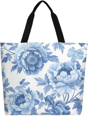 Canvas Tote Bag Large Women Casual Shoulder Bag Handbag Reusable Beach Shopping Grocery Bag For Outdoors
