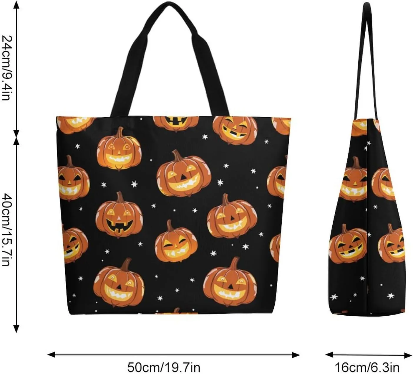 Canvas Tote Bag Large Women Casual Shoulder Bag Handbag Reusable Beach Shopping Grocery Bag For Outdoors