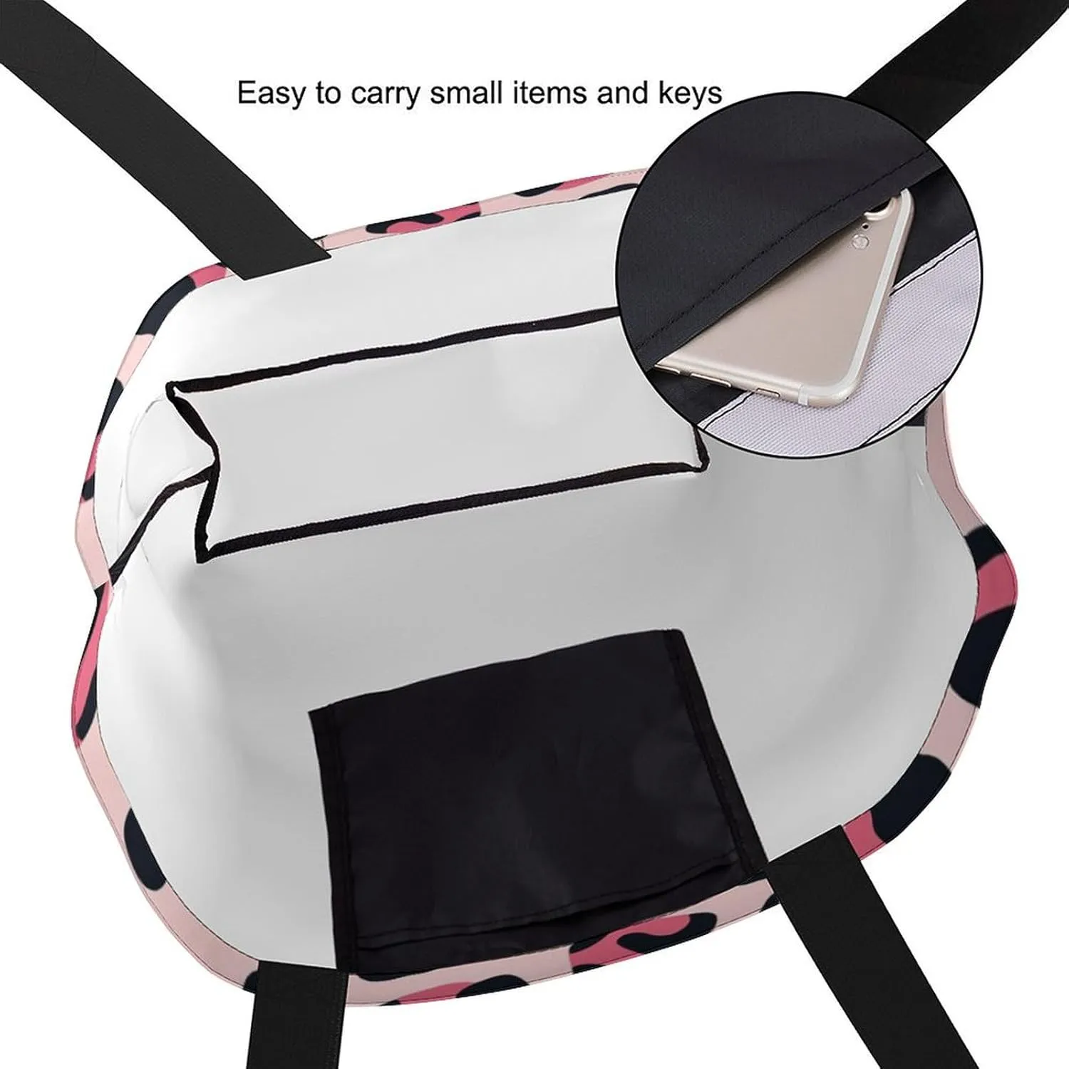 Canvas Tote Bag Large Women Casual Shoulder Bag Handbag Reusable Beach Shopping Grocery Bag For Outdoors