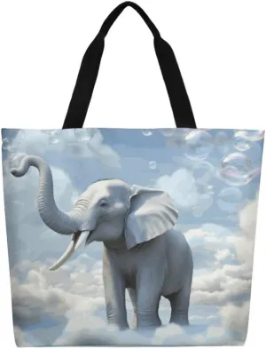 Canvas Tote Bag Large Women Casual Shoulder Bag Handbag Reusable Beach Shopping Grocery Bag For Outdoors