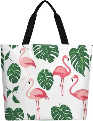 Canvas Tote Bag Large Women Casual Shoulder Bag Handbag Reusable Beach Shopping Grocery Bag For Outdoors