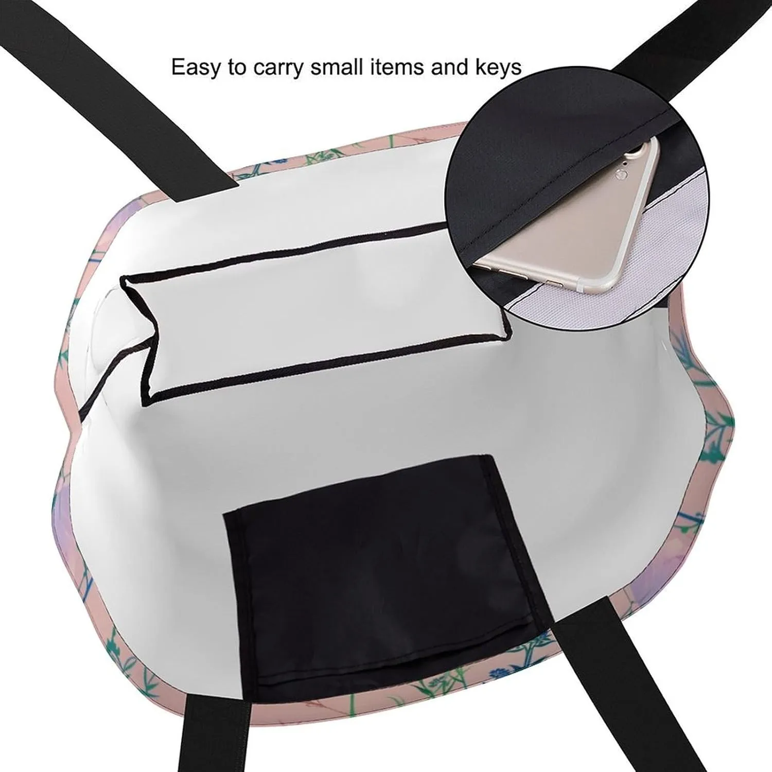 Canvas Tote Bag Large Women Casual Shoulder Bag Handbag Reusable Beach Shopping Grocery Bag For Outdoors