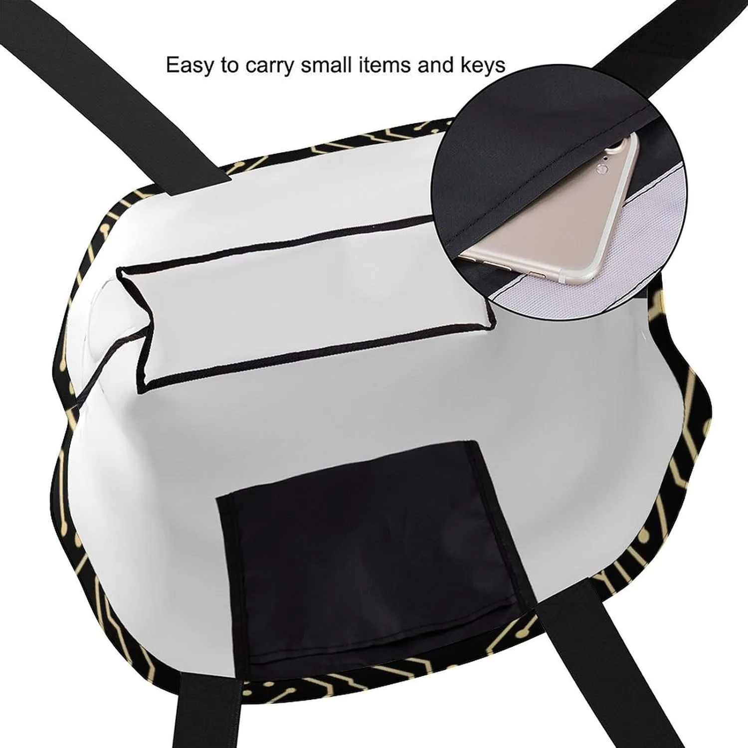 Canvas Tote Bag Large Women Casual Shoulder Bag Handbag Reusable Beach Shopping Grocery Bag For Outdoors