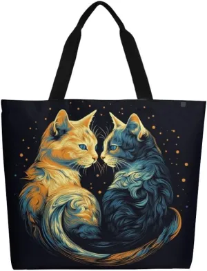 Canvas Tote Bag Large Women Casual Shoulder Bag Handbag Reusable Beach Shopping Grocery Bag For Outdoors