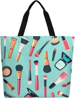 Canvas Tote Bag Large Women Casual Shoulder Bag Handbag Reusable Beach Shopping Grocery Bag For Outdoors