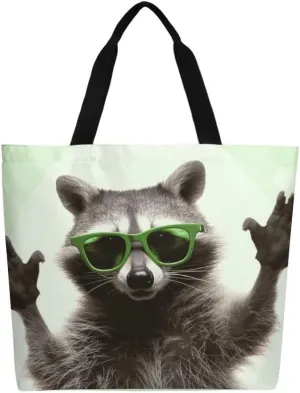 Canvas Tote Bag - Large Women's Casual Shoulder Handbag - Reusable Beach & Shopping Grocery Bag for Outdoors