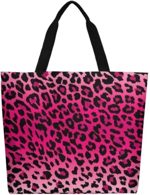 Canvas Tote Bag - Large Women's Casual Shoulder Handbag - Reusable Beach & Shopping Grocery Bag for Outdoors