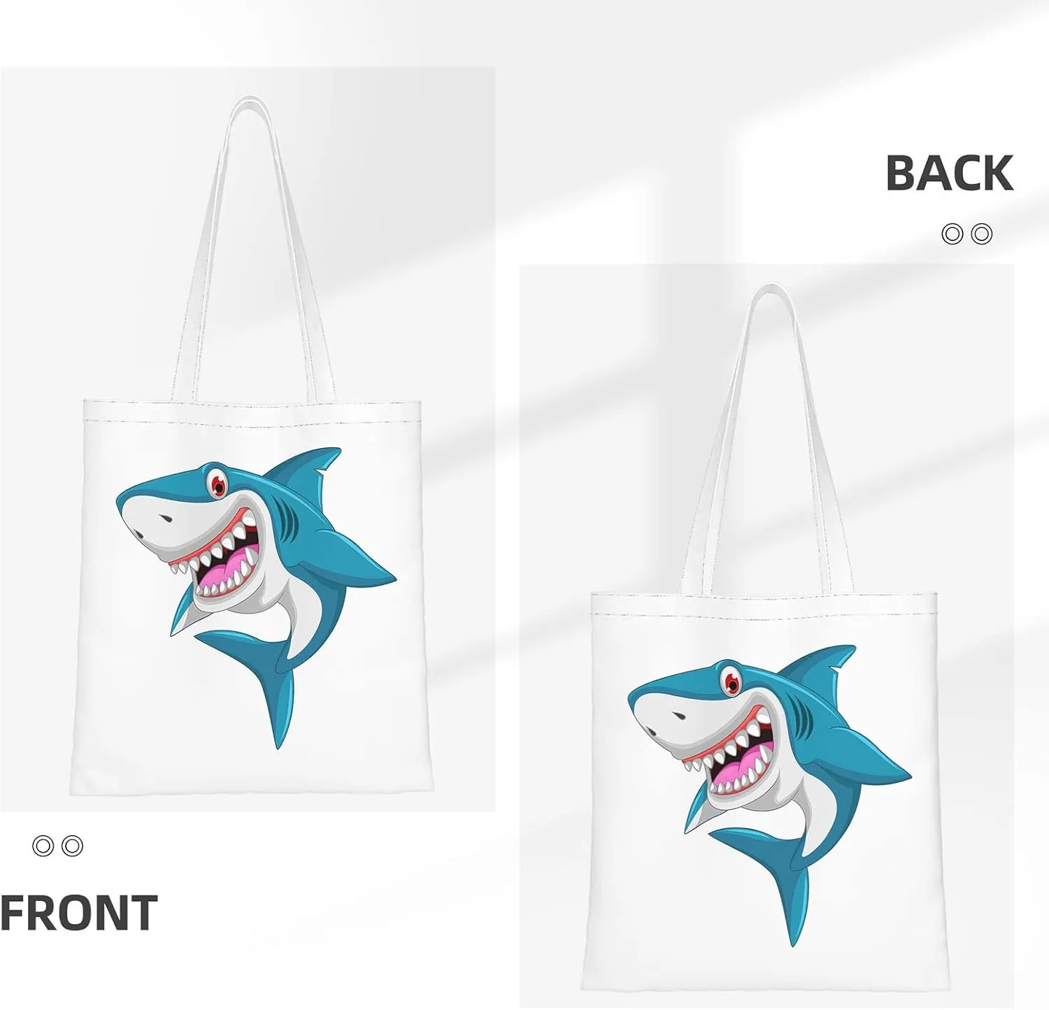 Canvas Tote Bag,Unicorn Reusable Large Shopping Shoulder Tote Bag For Women
