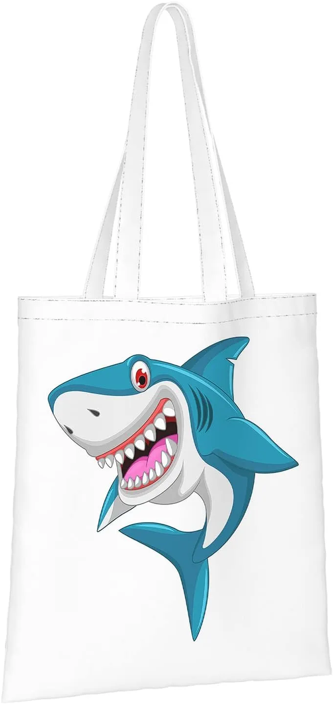 Canvas Tote Bag,Unicorn Reusable Large Shopping Shoulder Tote Bag For Women