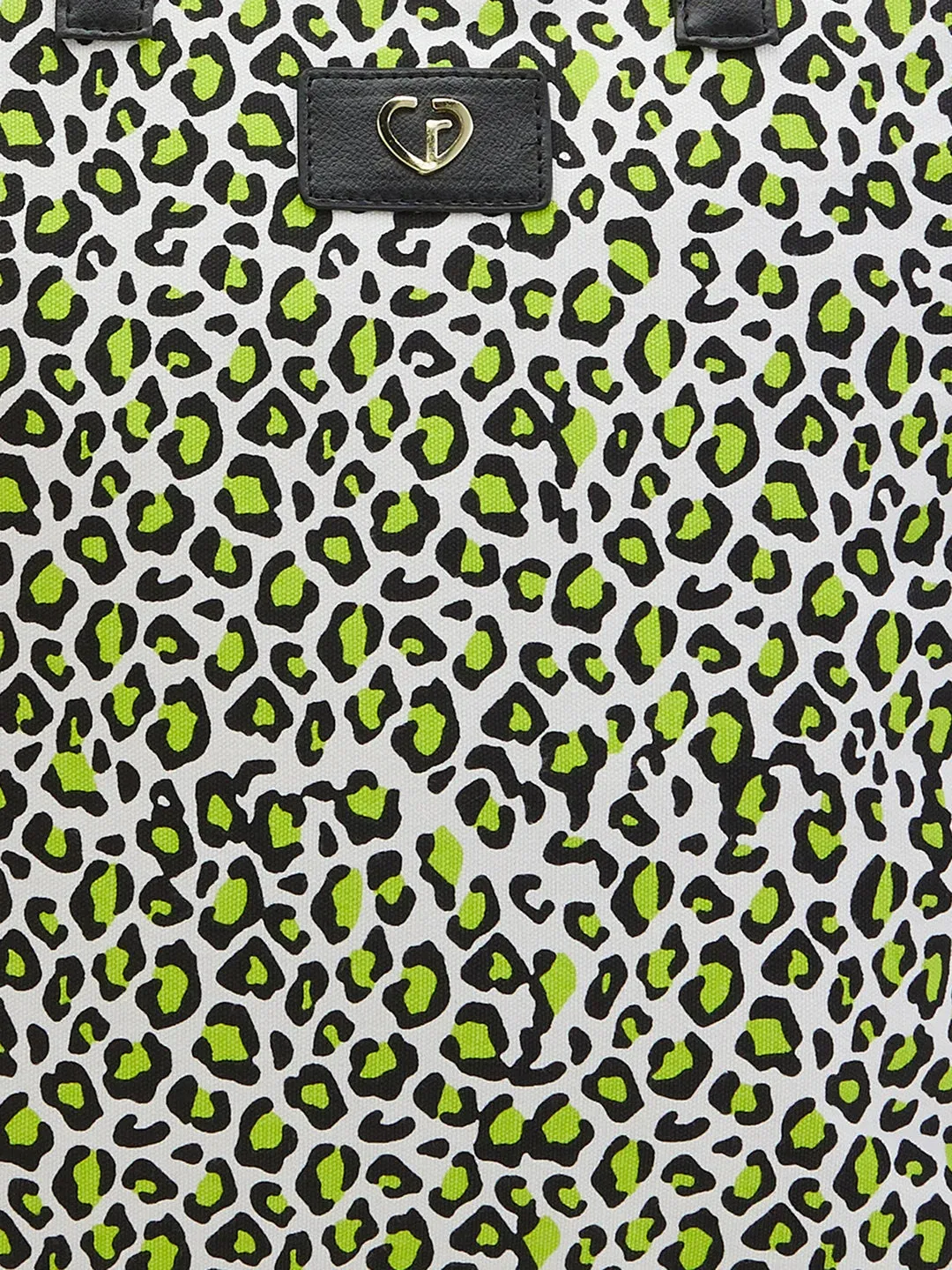 Caprese Karel Medium Lime Green Tote Bag