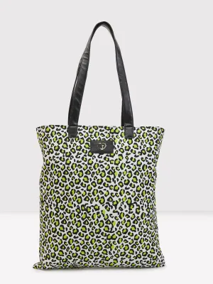 Caprese Karel Medium Lime Green Tote Bag