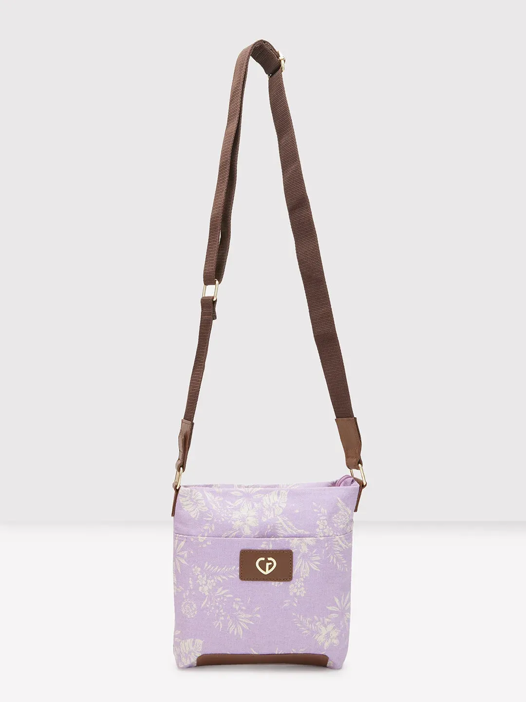 Caprese Kendall Medium Lilac Sling Bag