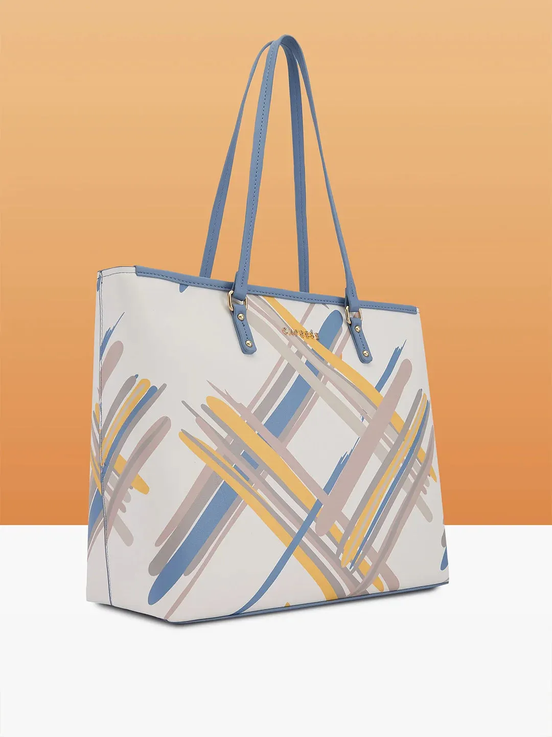 Caprese Renee Tote Large White Bag