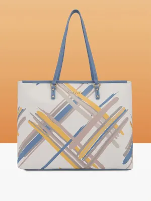 Caprese Renee Tote Large White Bag